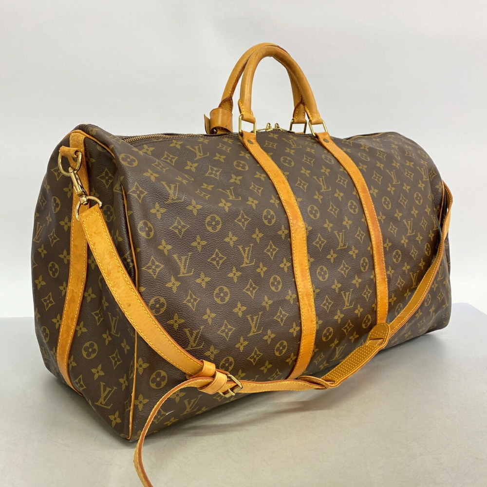 LOUIS VUITTON Brown Monogram Boston Bag - Picture 2 of 16